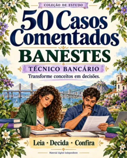 Capa dos 50 Casos Comentados BANESTES